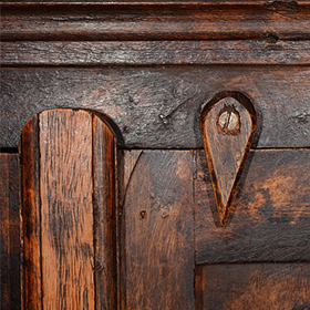 Section view of solid wood; link to article: spotting solid wood.